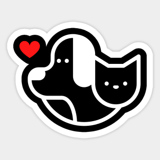 Catdog Sticker